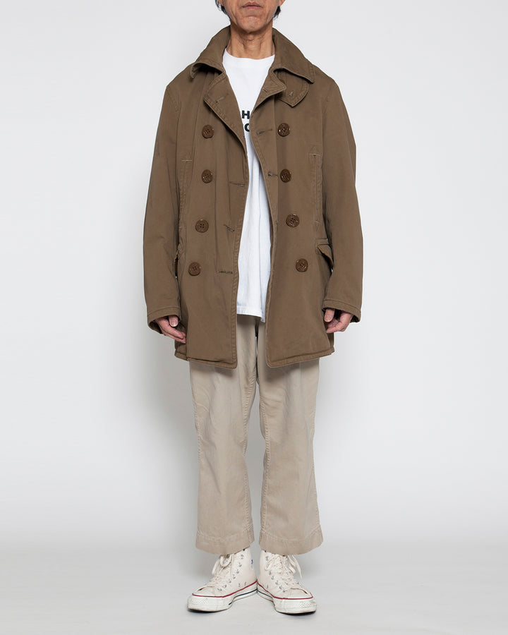 THE CORONA UTILITY - CJ067・SEAMEN'S COAT / Dark Khaki