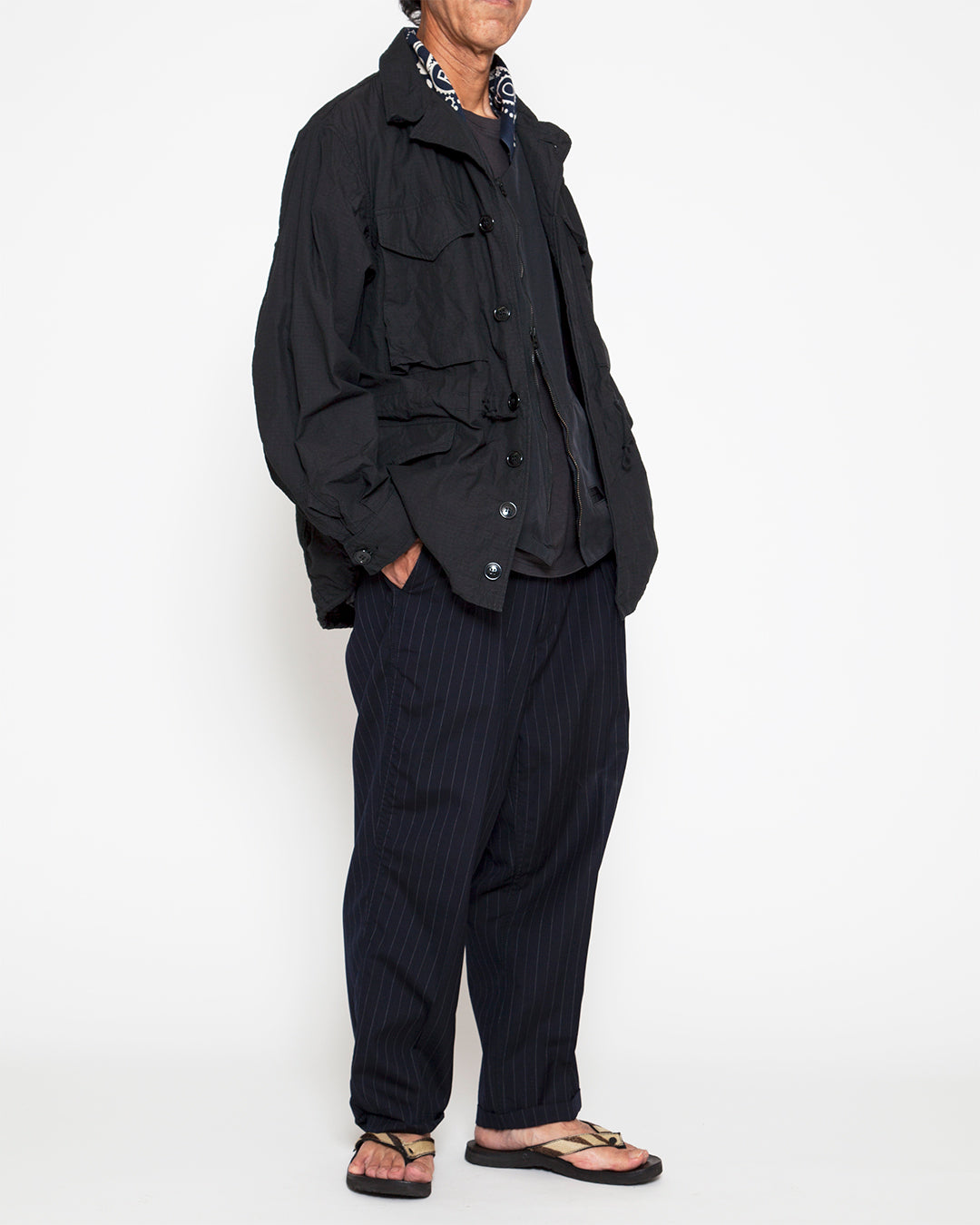 CJ073 - CORONA・M-43 FIELD JACKET / Black