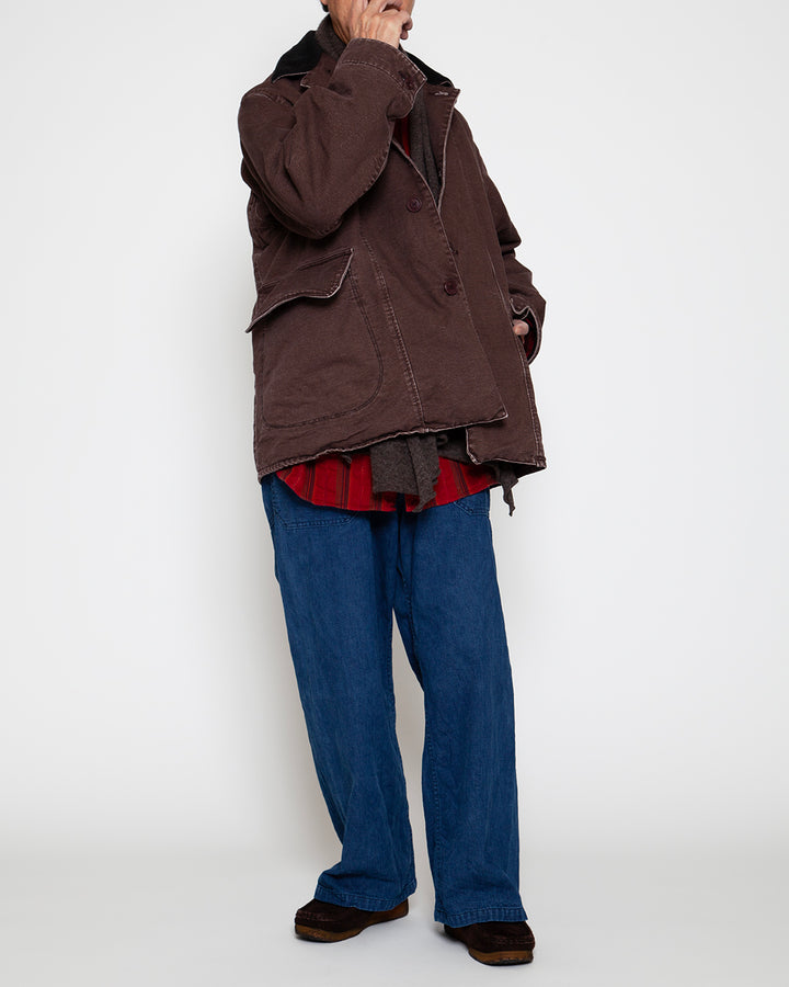 CJ076 - UTICA FIELD COAT / Chocolate Brown