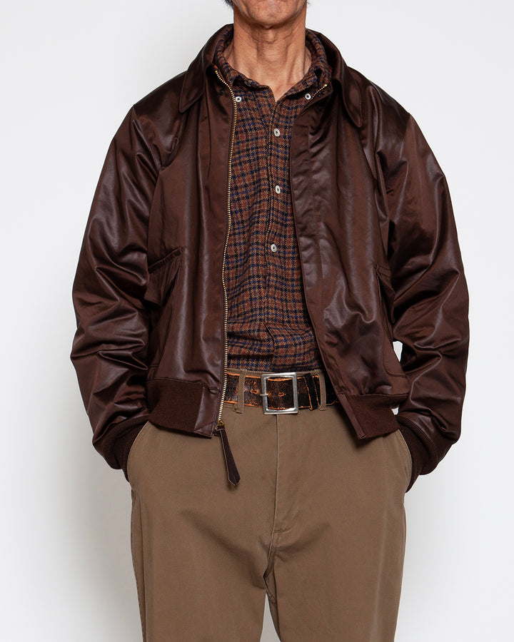 CJ077 - A-2 JACKET / Brown