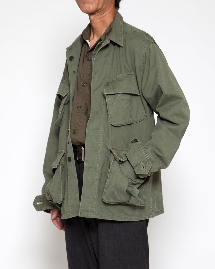 CJ096 - CORONA・JUNGLE JACKET / Light OG w/Bio-wash