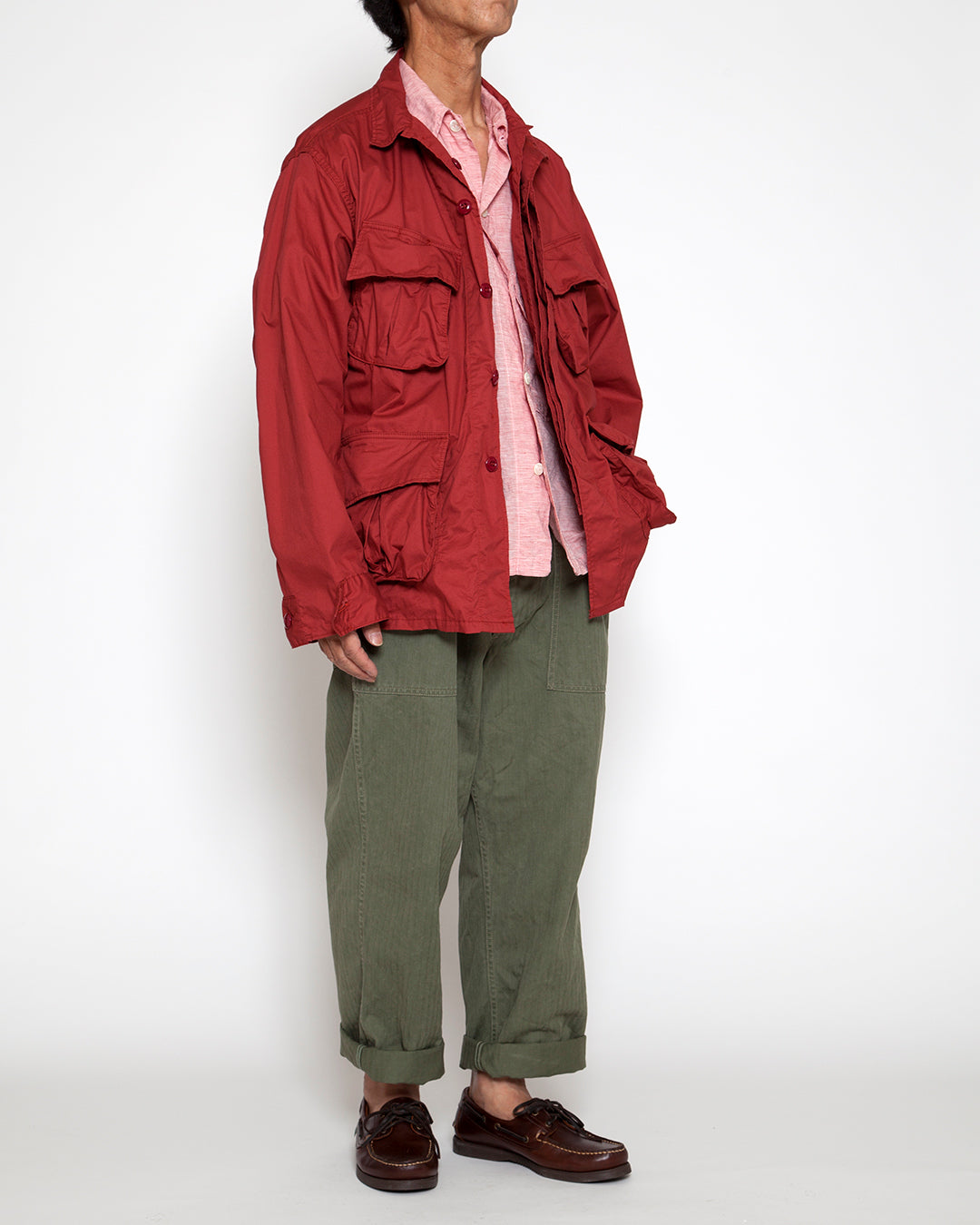 CJ096 - CORONA・JUNGLE JACKET / Red – THE CORONA UTILITY