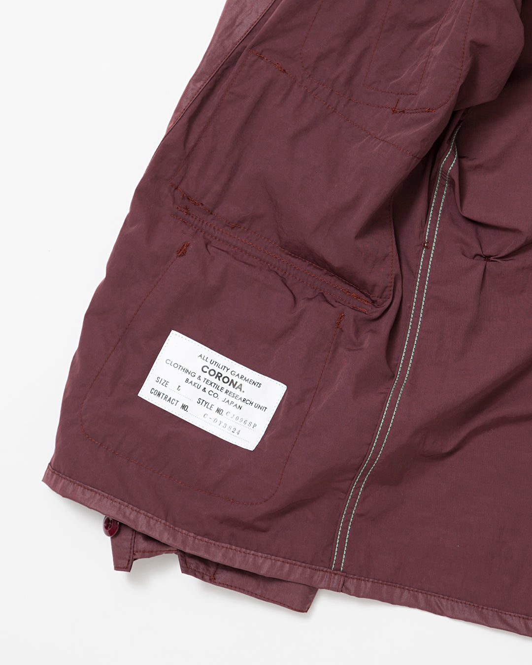 CJ096SP・JUNGLE EXPERT / Bordeaux