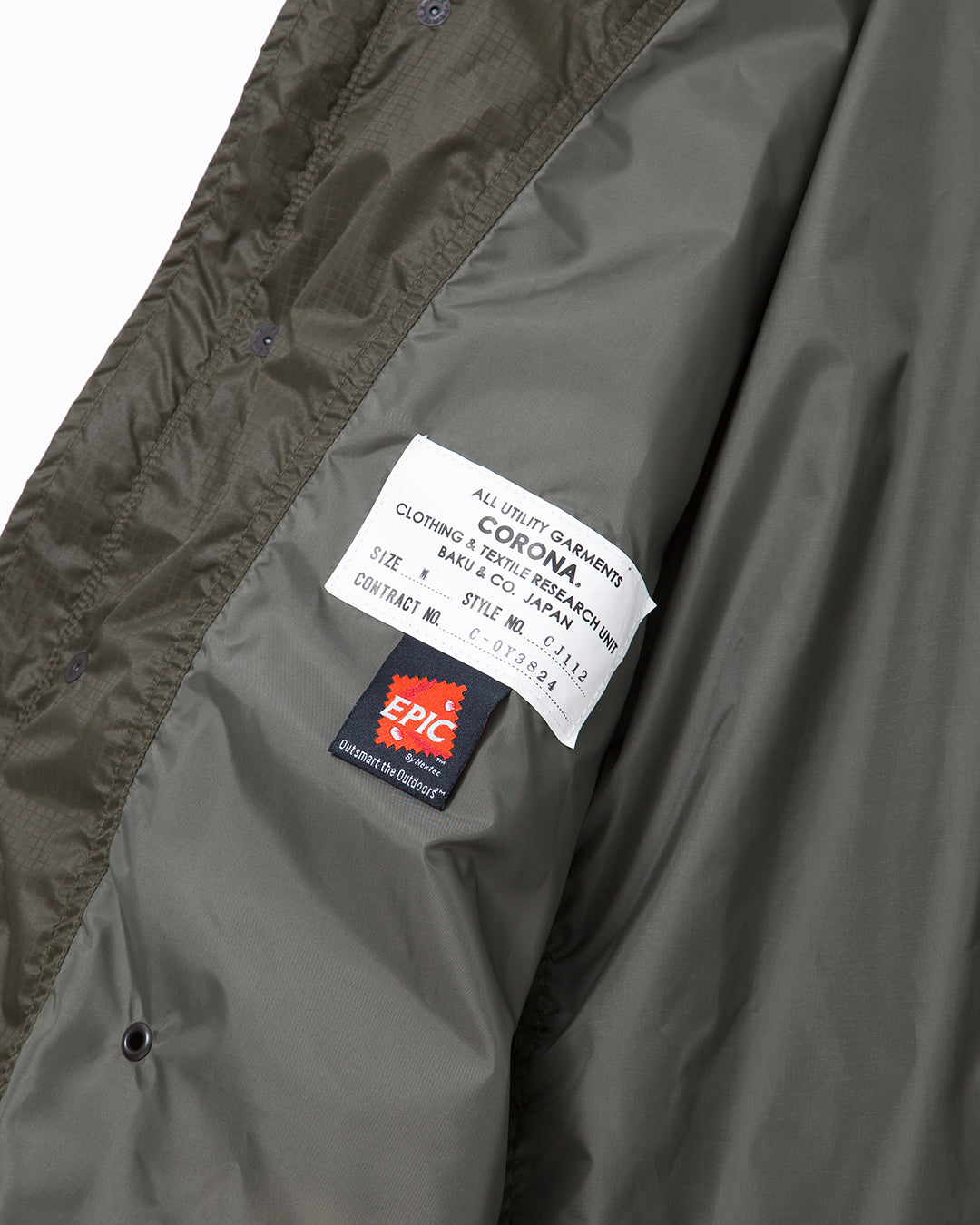 THE CORONA UTILITY - CJ112・M-65 FIELD JACKET / OD