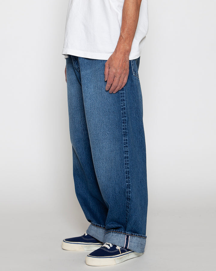 CP005 - W05 5POCKET / Indigo Denim w/ Special Bio-wash