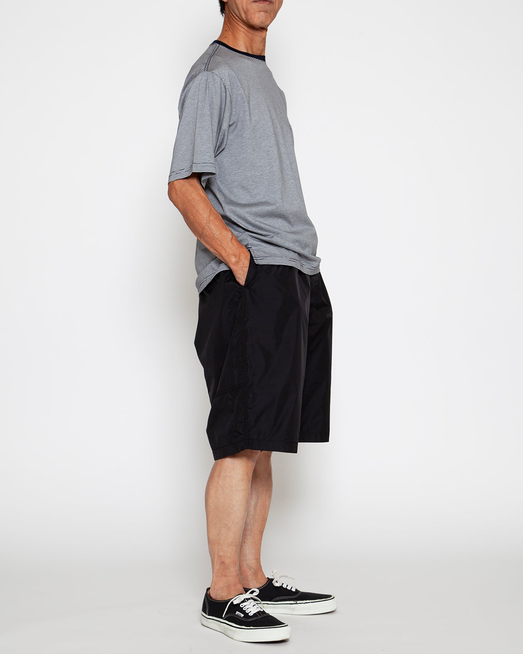 CP017 - JUNGLE WALKER SHORTS / Black