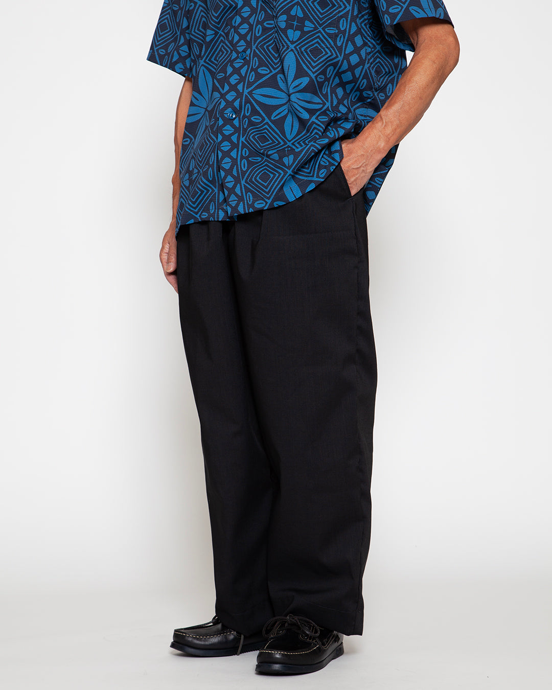 CP027E - DESERT EASY SLACKS / Top Grey