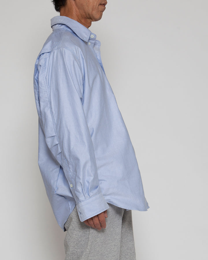 CS012・TREK TRAVELER SHIRT / Light Blue
