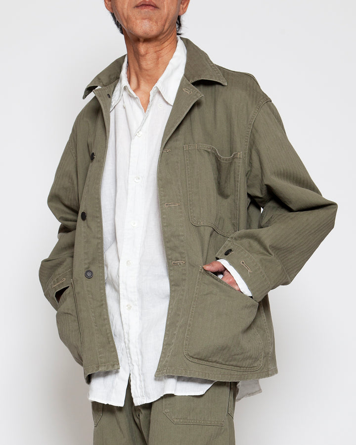 CSJ005 - N-3 JUMPER / Light OG w/ Bio-wash
