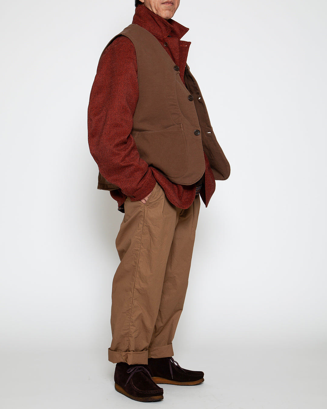 CV002 - GAME VEST / Brown