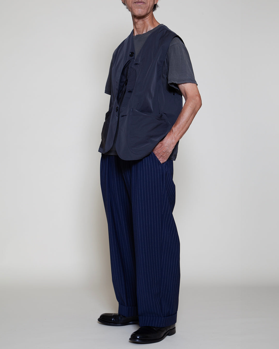 CV002 - CORONA・GAME VEST / Charcoal Gray