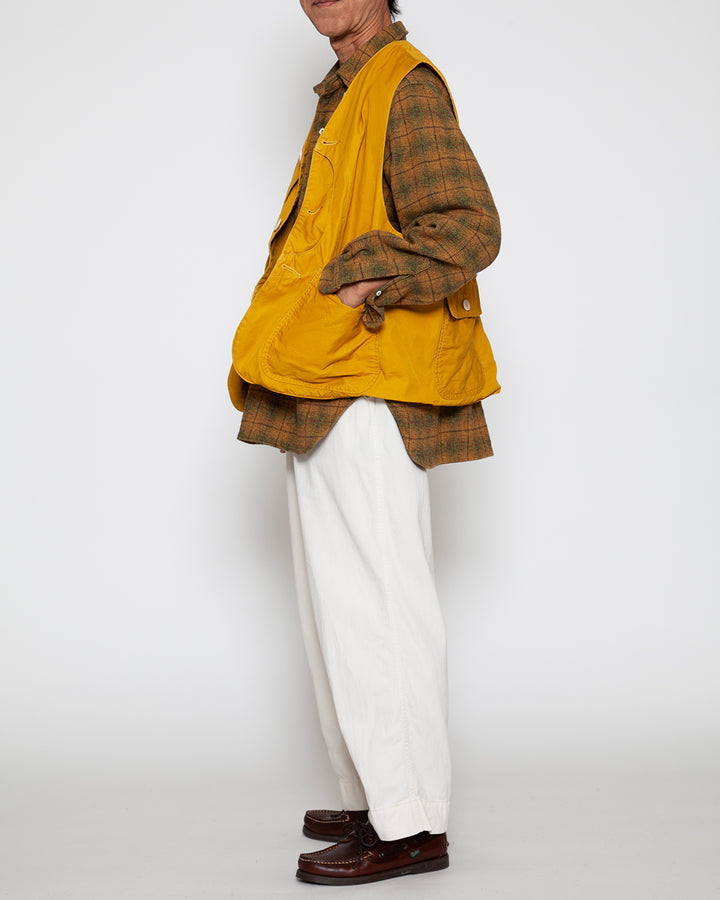 CV002 - CORONA・GAME VEST / Mustard w/ Bio-wash