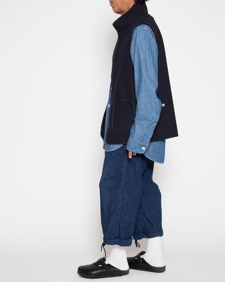 CV012・PISTACHIO VEST / Midnight Navy