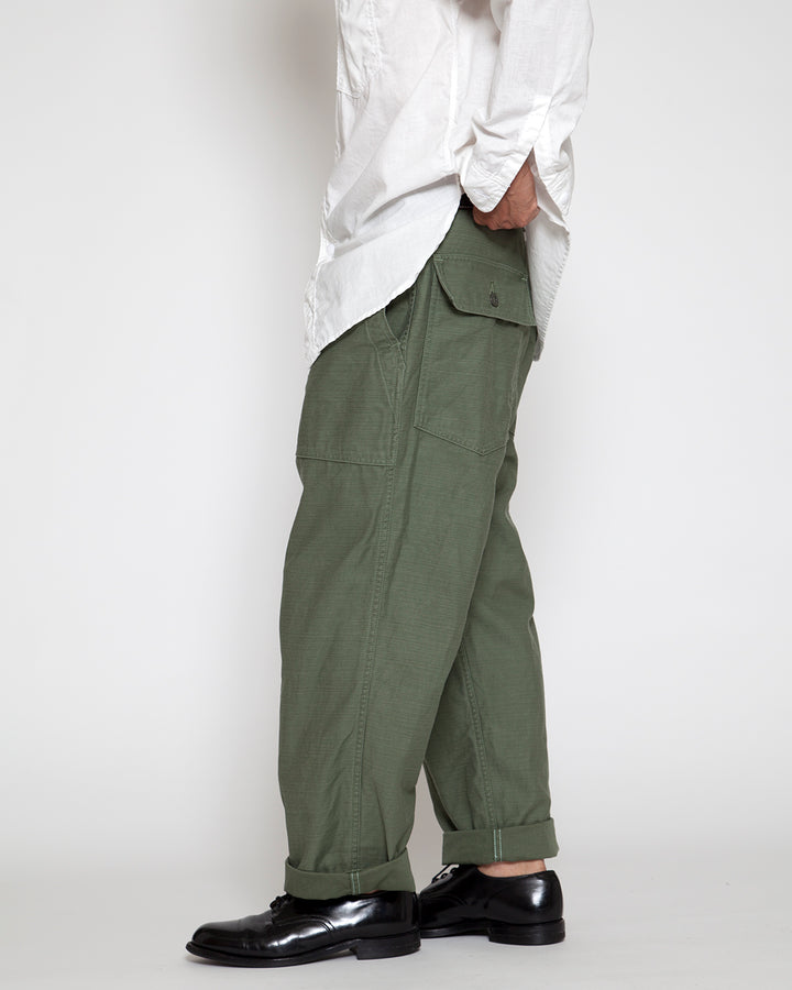 FP001・UTILITY SLACKS / Light OG w/ Bio-wash