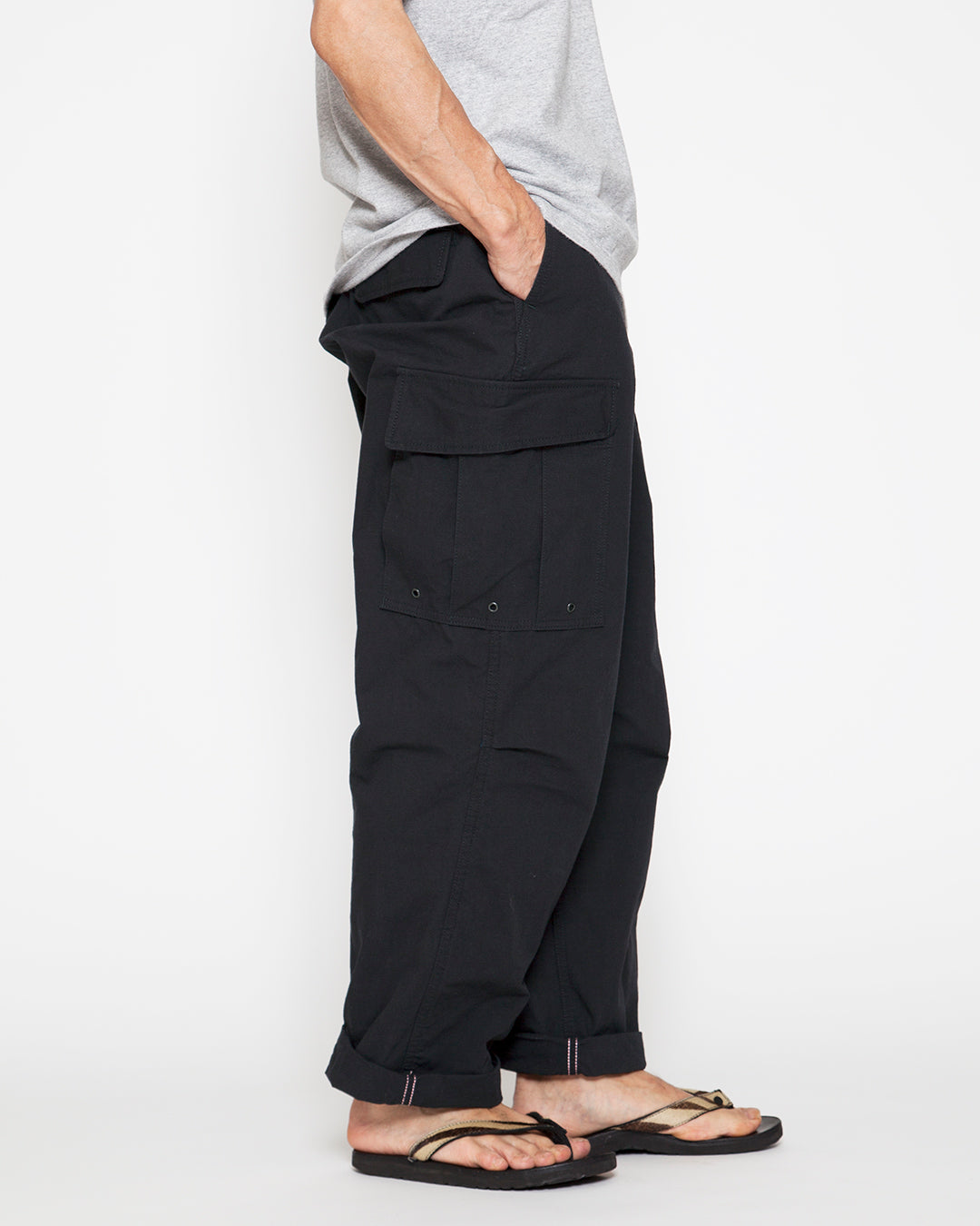 FP006・JUNGLE SLACKS / Black