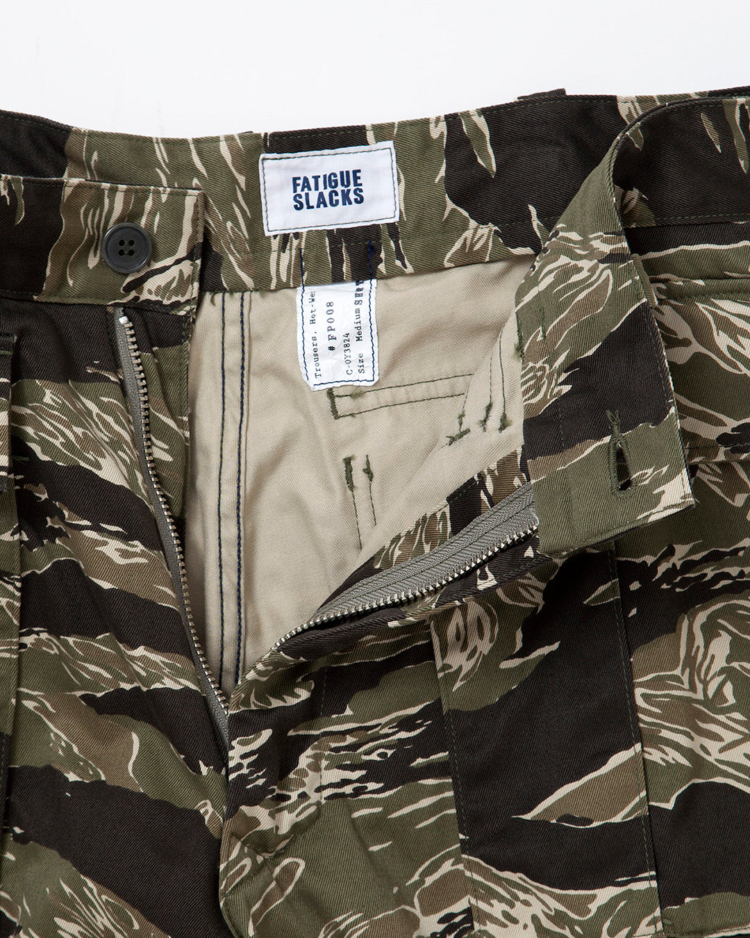 FP008・ADVISOR SLACKS / Tiger Stripe