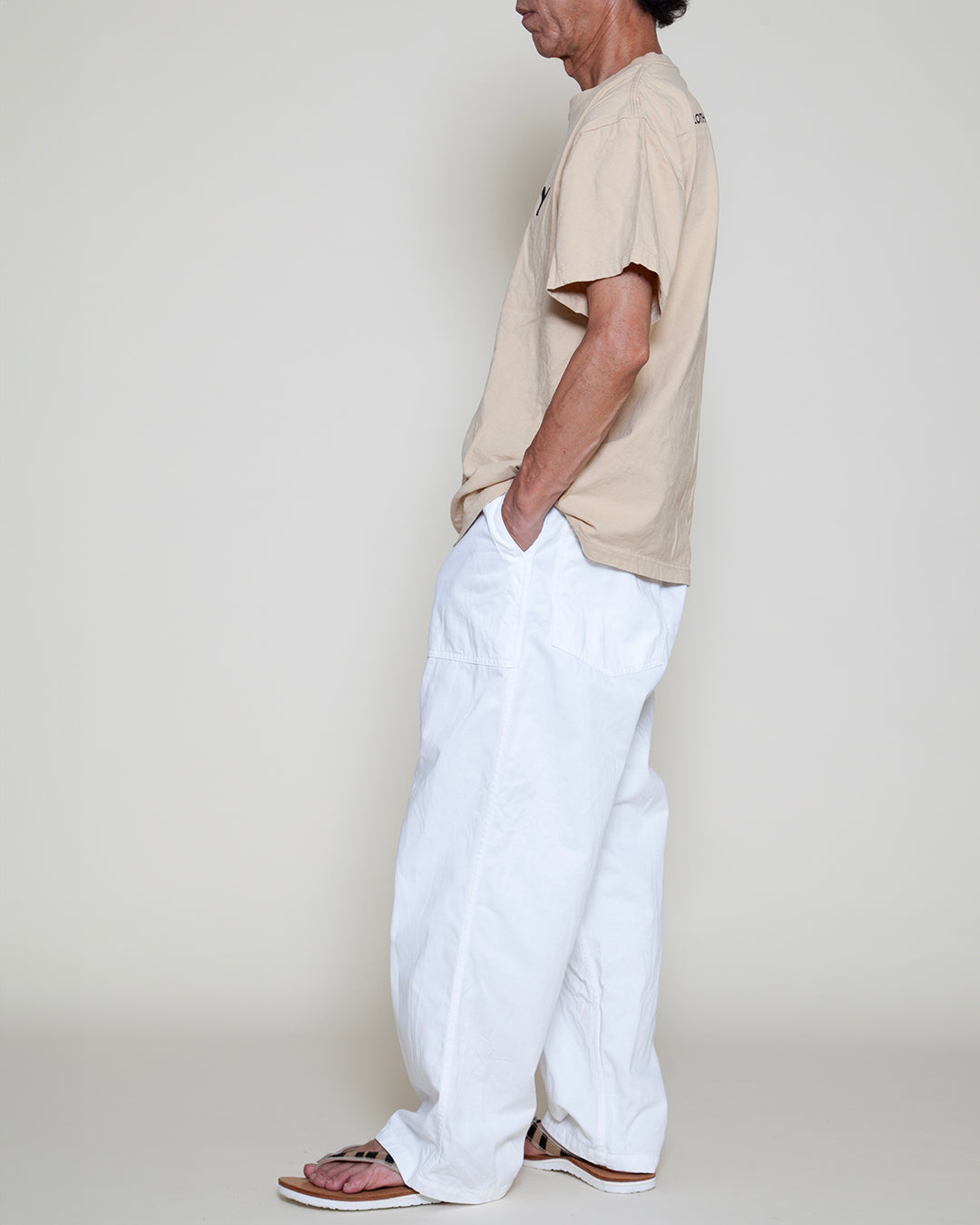 FP027 - M-47 UTILITY SLACKS / White