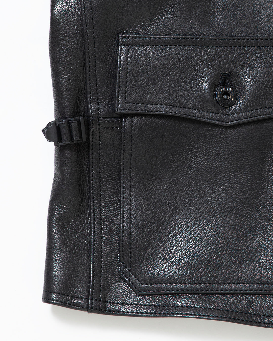 WG001 - Willis & Geiger "G-8" / Black Goat Leather