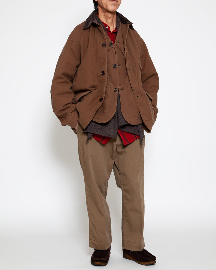 CJ001 - GAME JACKET / Brown