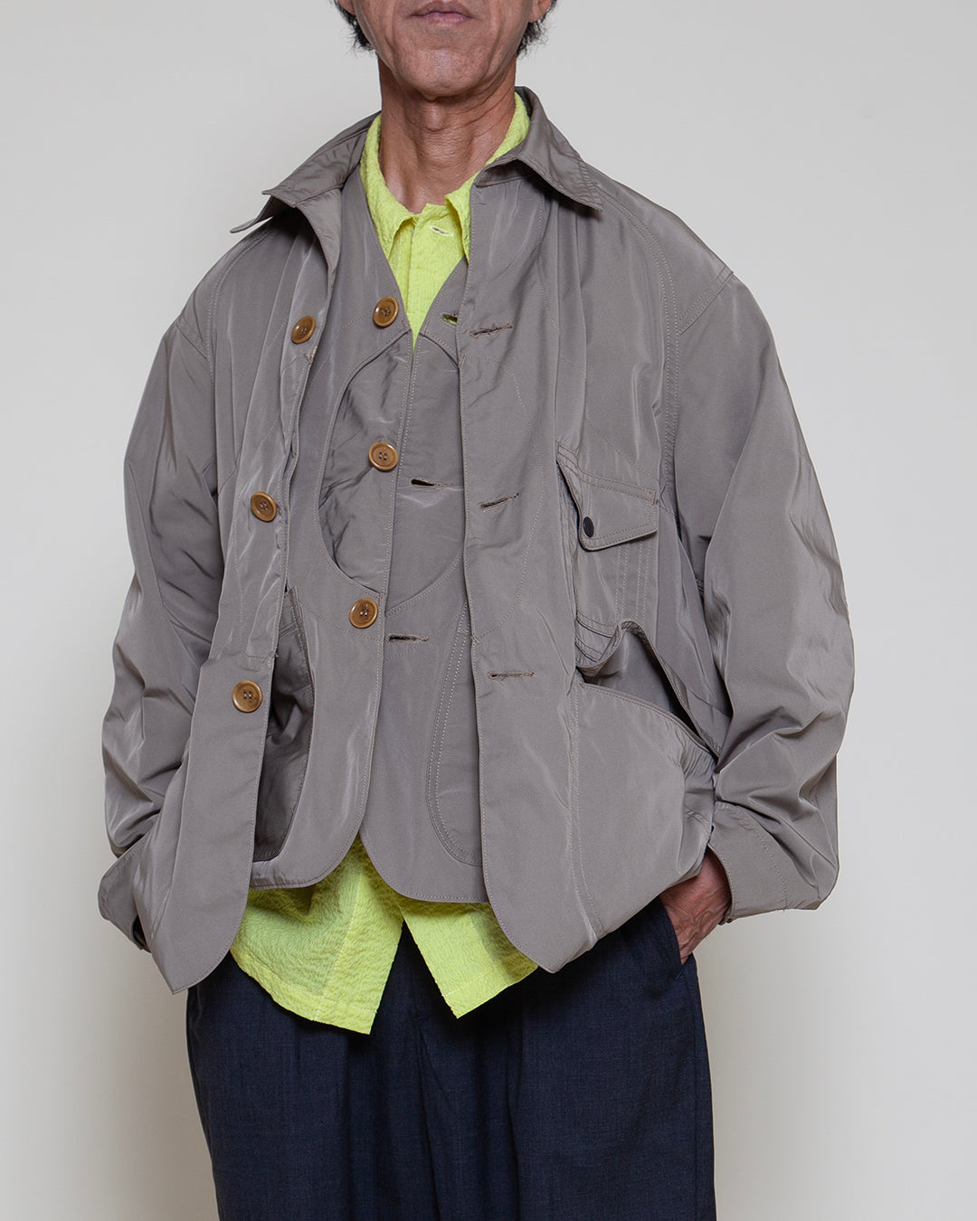 CJ001 - CORONA・GAME JACKET / Beige Khaki