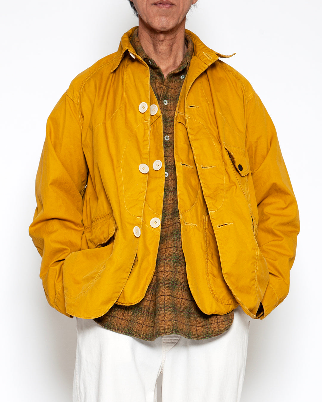 CJ001 - CORONA・GAME JACKET / Mustard w/ Bio-wash