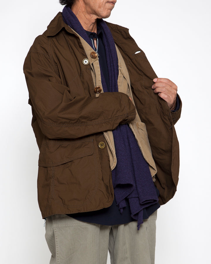 CJ001R・GAME JACKET / Brown Olive