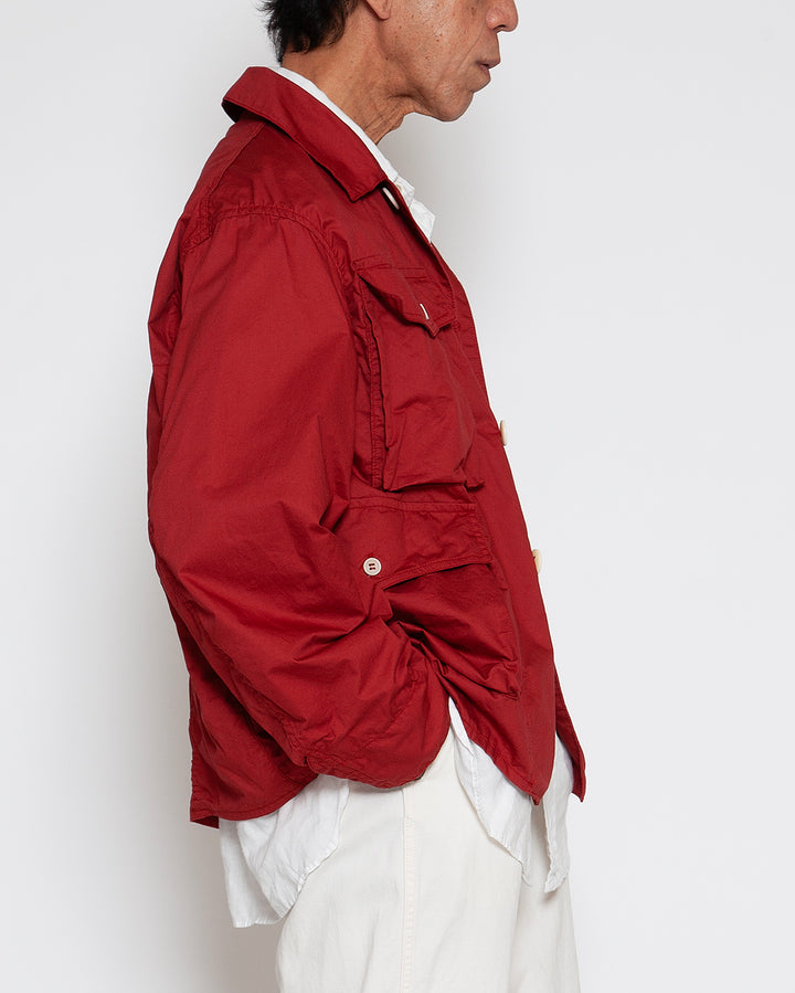 CJ005 - MACY FISHING JACKET / Red