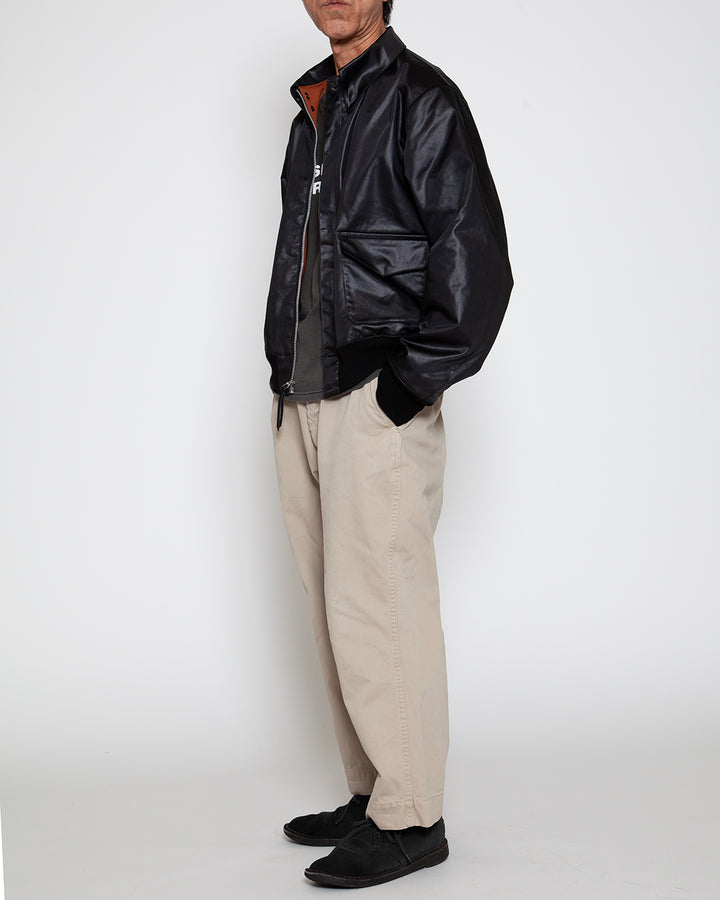 CJ077 - A-2 JACKET / Black