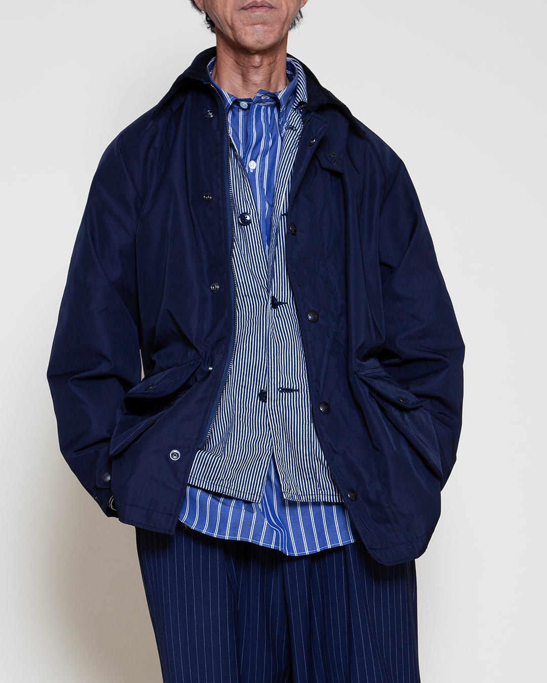 CJ079 - GALE HUNTER COAT / Navy