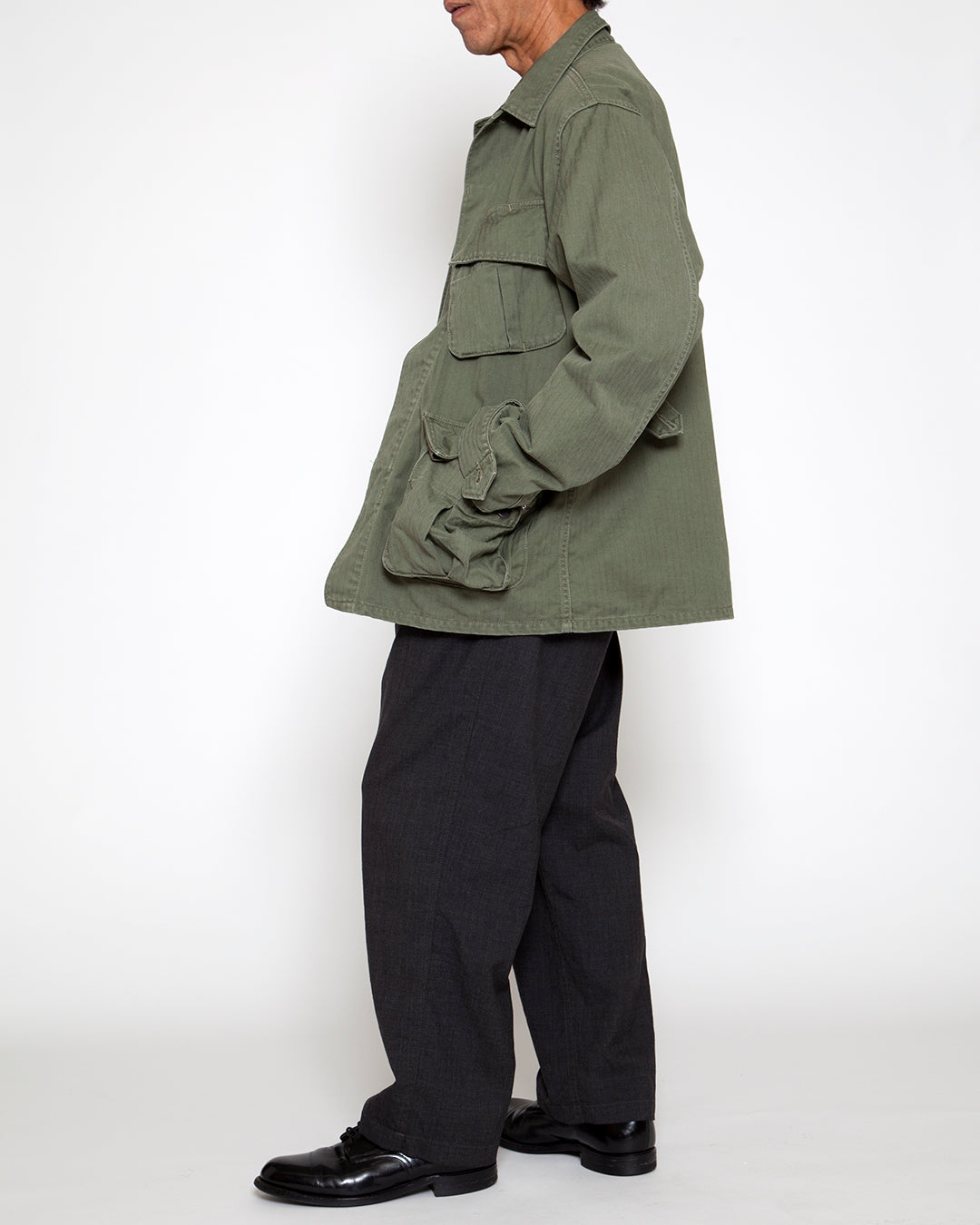 CJ096 - CORONA・JUNGLE JACKET / Light OG w/Bio-wash