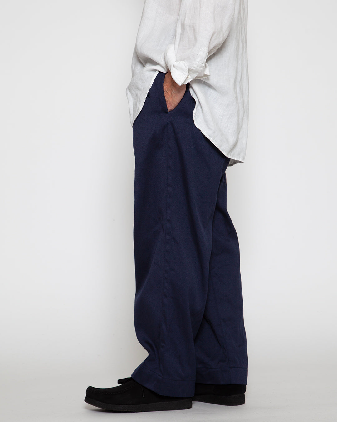 CP006 - CORONA・11POCKET SLACKS / Navy