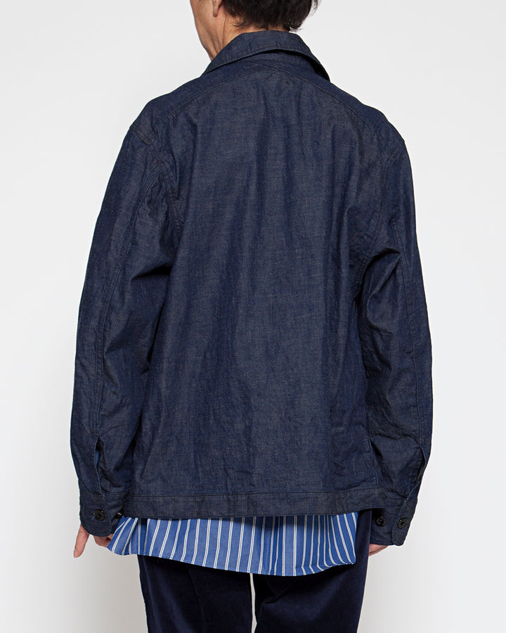 CS011・UTILITY FIELD JAC SHIRT / Indigo Denim