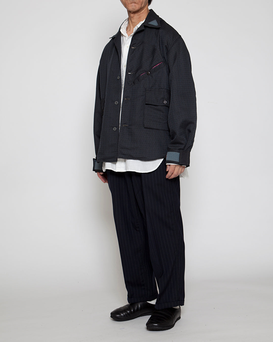 CSJ001・HUNTER HIKER JAC SHIRT / Black