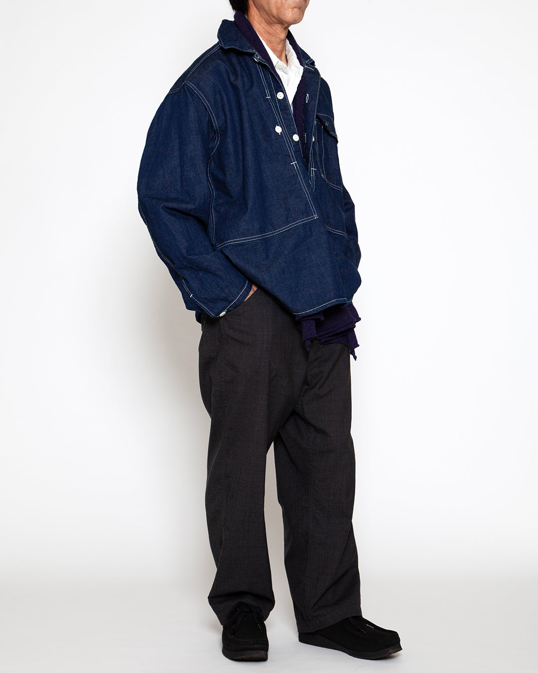 CSJ004 - CORONA・A.M PULLOVER JACKET / Indigo