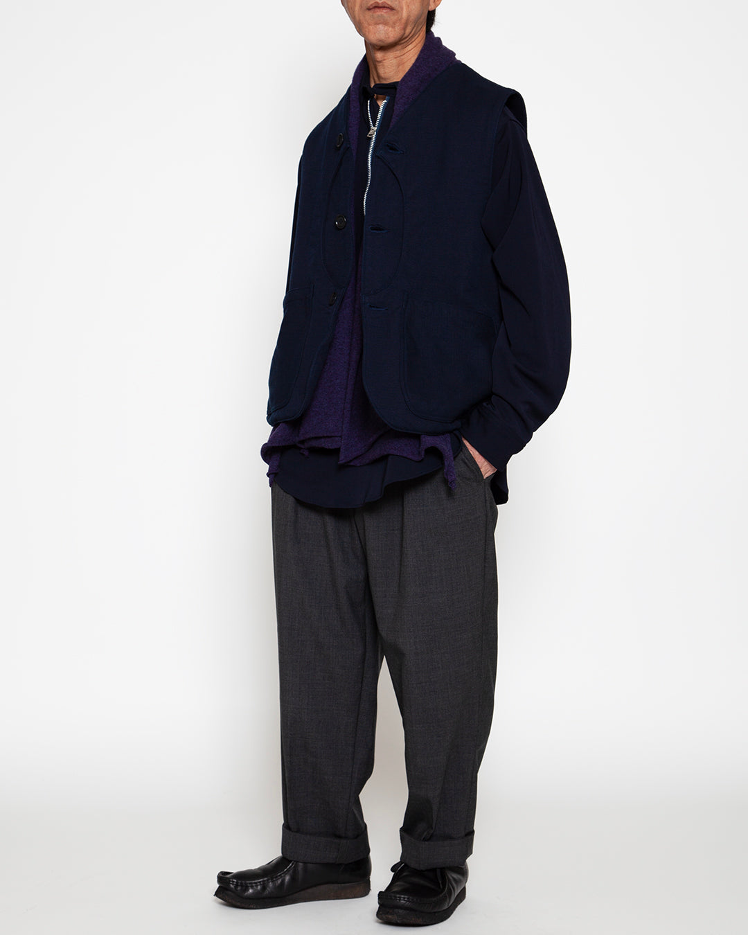 CV002 - GAME VEST / Navy