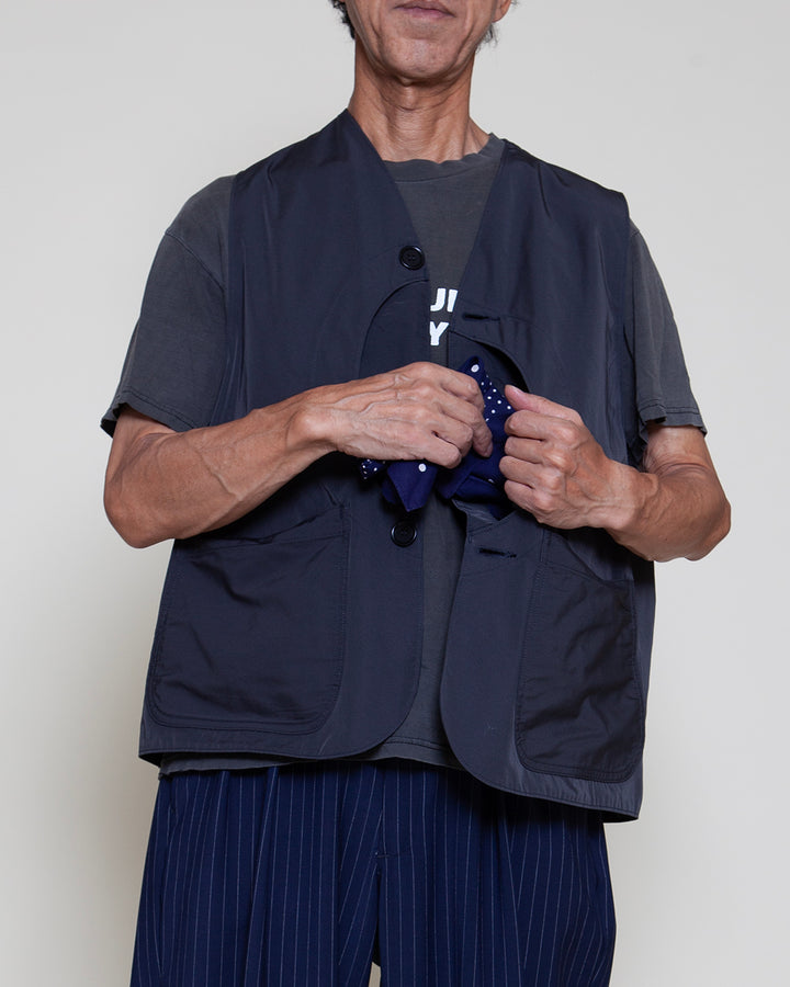 CV002 - CORONA・GAME VEST / Charcoal Gray