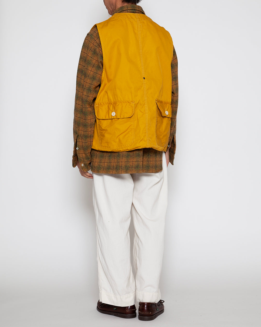 CV002 - CORONA・GAME VEST / Mustard w/ Bio-wash