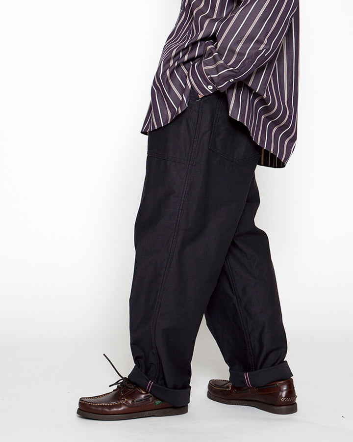FP001・UTILITY SLACKS / Black