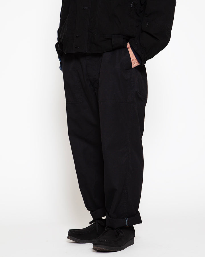 FP001・UTILITY SLACKS / Black