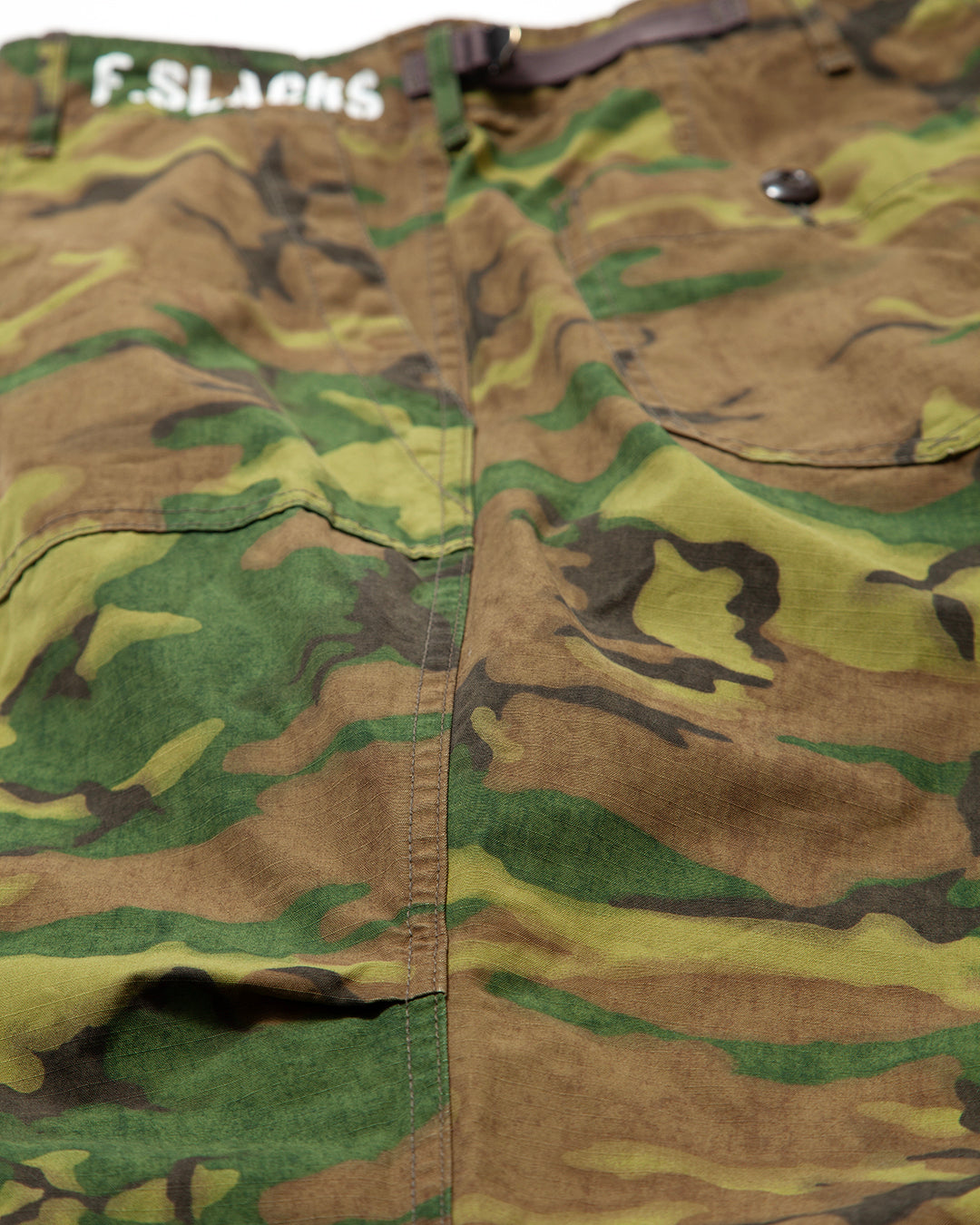 FP005 - AGGRESSOR SLACKS / ERDL "GREEN in COUNTRY" w/ Bio-wash
