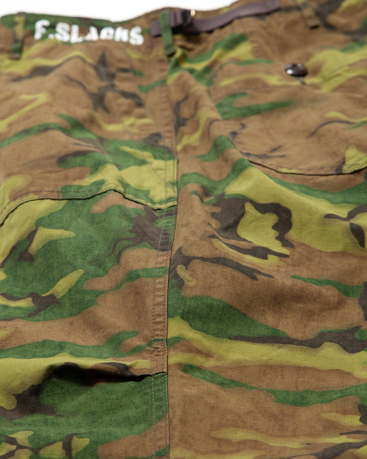 FP005 - AGGRESSOR SLACKS / ERDL "GREEN in COUNTRY" w/ Bio-wash