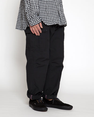 FATIGUE SLACKS - FP006・JUNGLE SLACKS / Black
