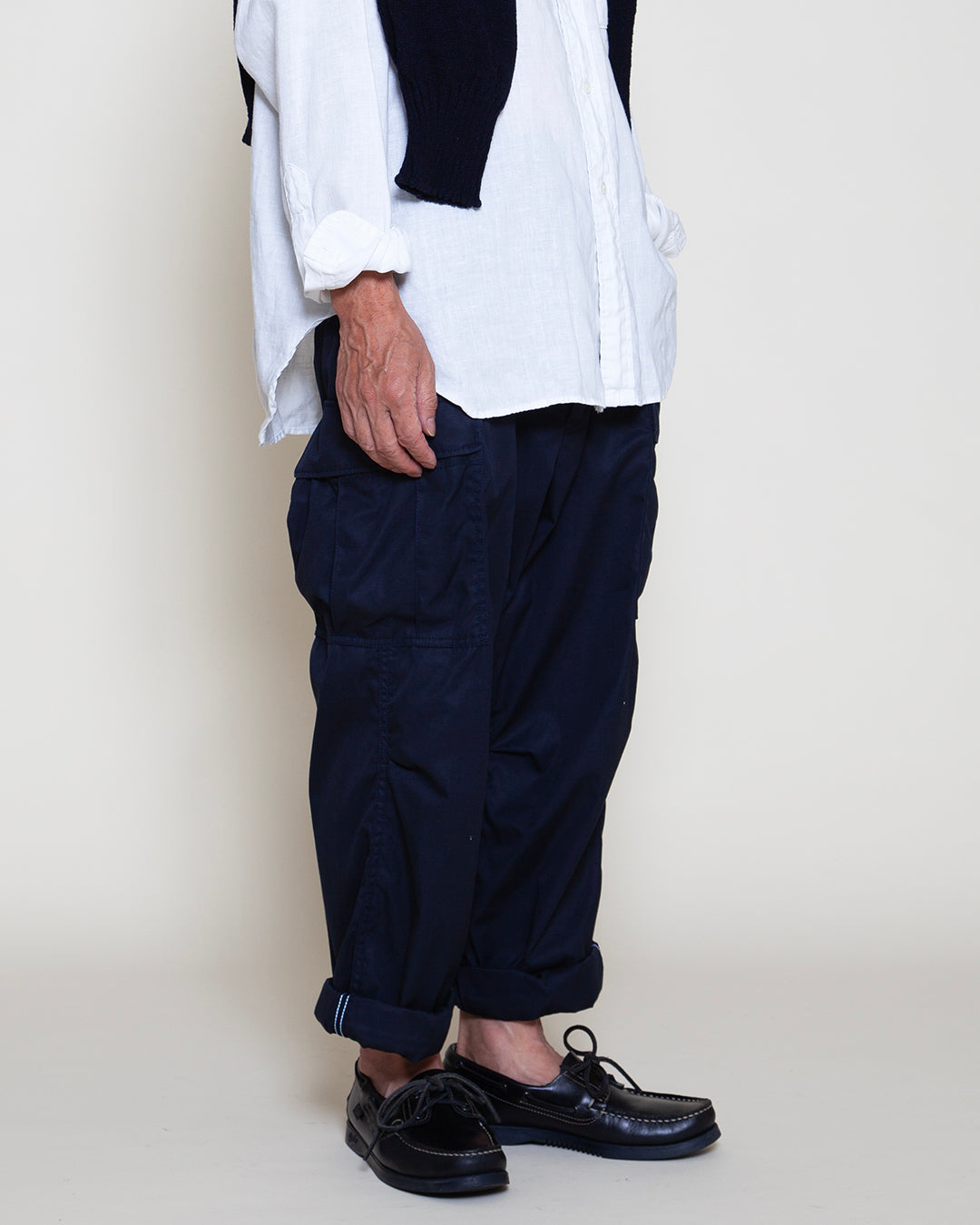 FP006 - JUNGLE SLACKS / Midnight Navy – THE CORONA UTILITY