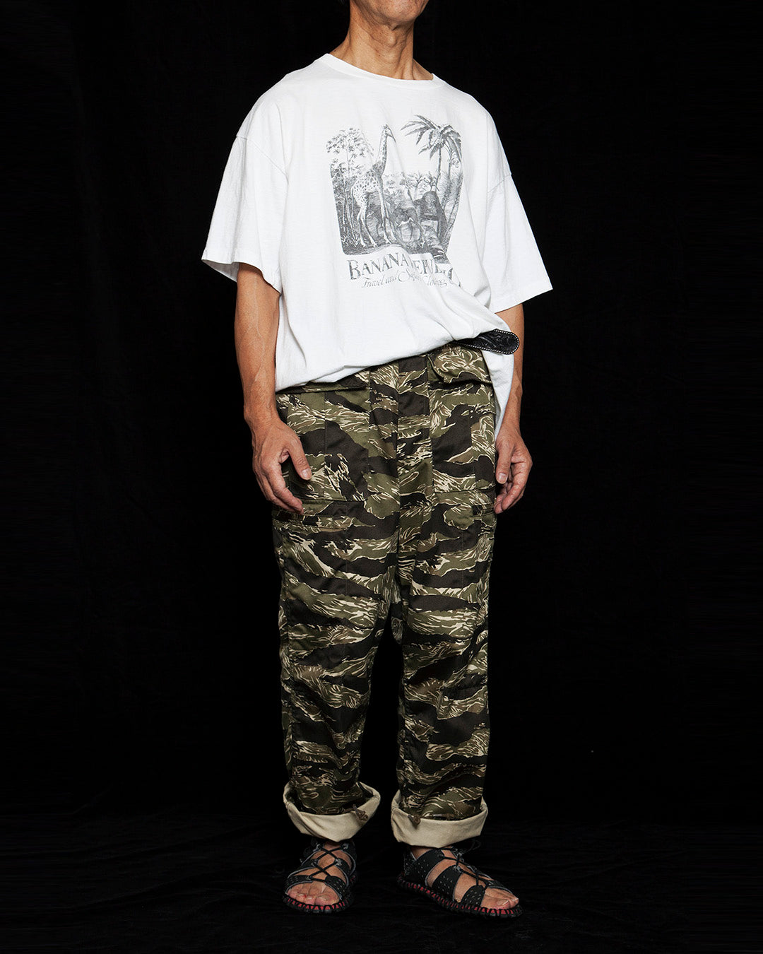 FP008・ADVISOR SLACKS / Tiger Stripe