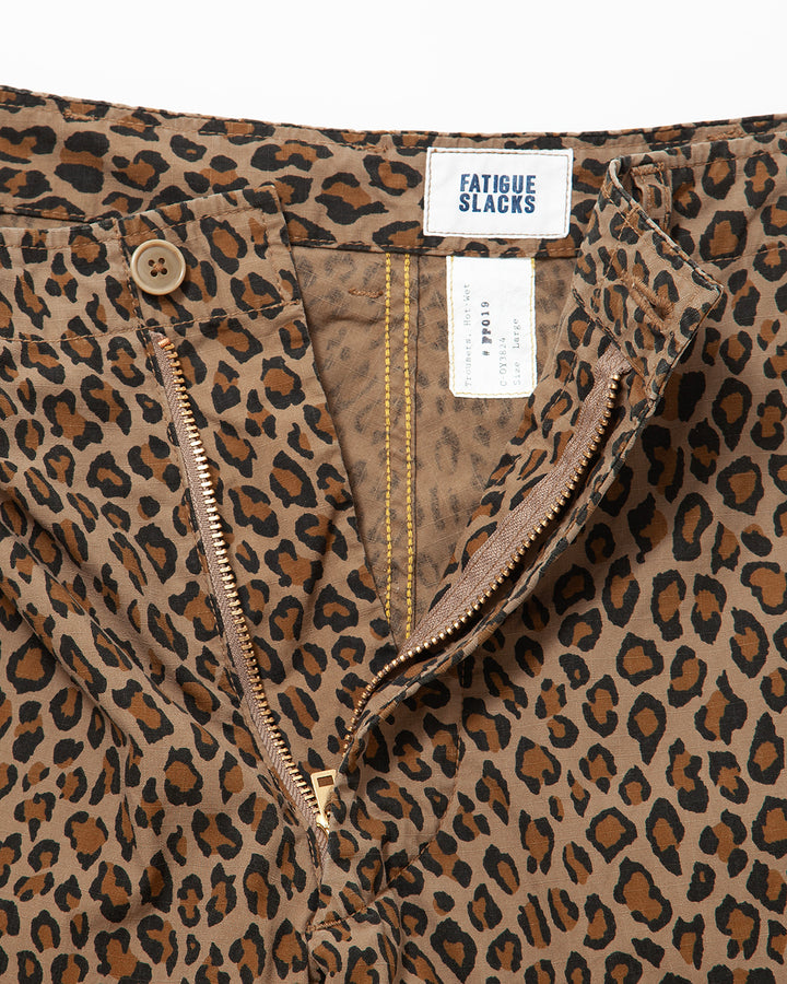 FP019 - TIGER SLACKS / Leopard w/ Special Bio-wash
