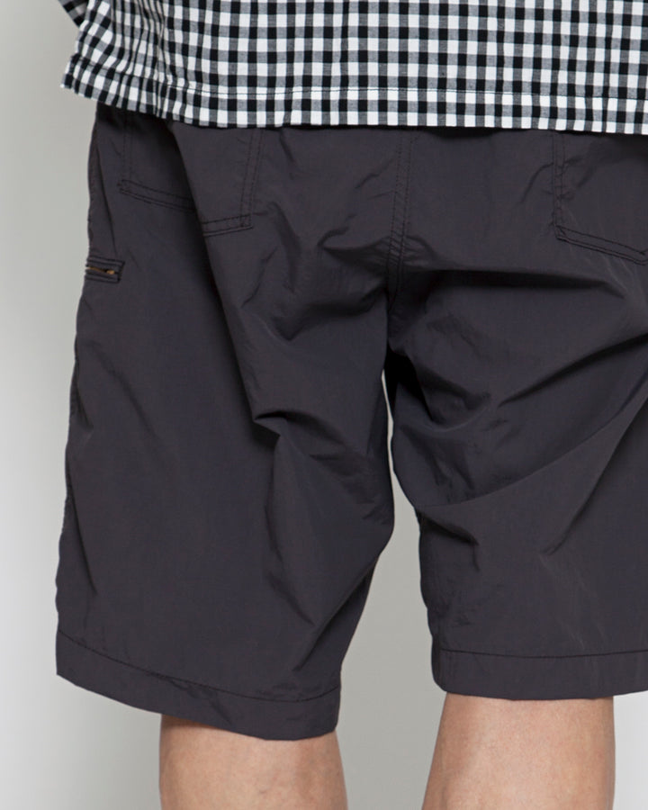 FP024S・UTILITY EASY SHORT SLACKS / Charcoal