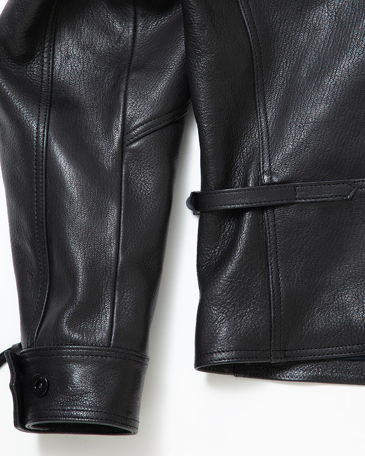 WG001 - Willis & Geiger "G-8" / Black Goat Leather