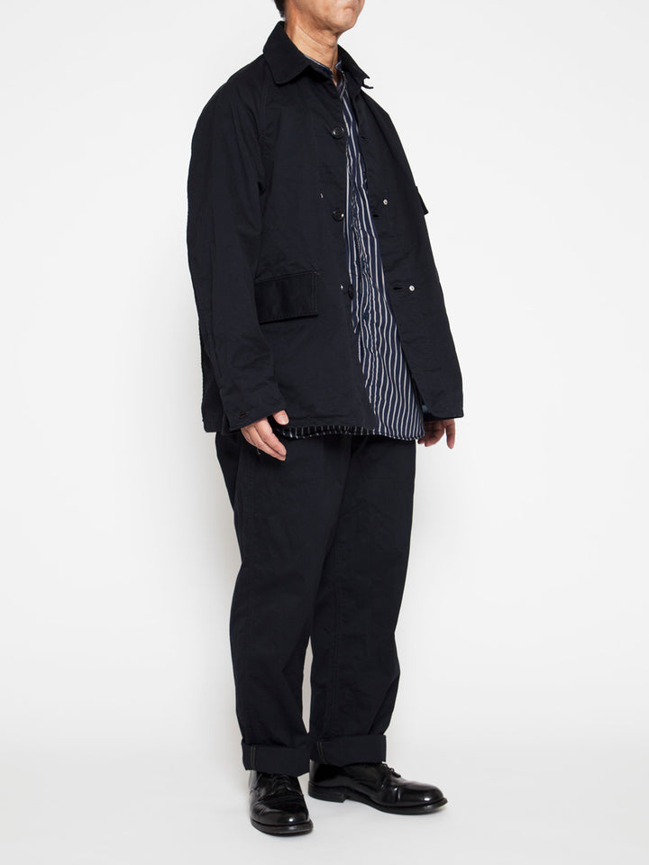 CJ001・Utility Game Jacket / TAKEYARI BIZEN #1 Twill - Midnight Navy