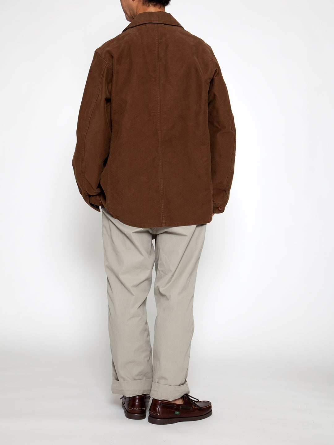 THE CORONA UTILITY - CJ002・Utility Work Coat / Cotton Moleskin / Brown
