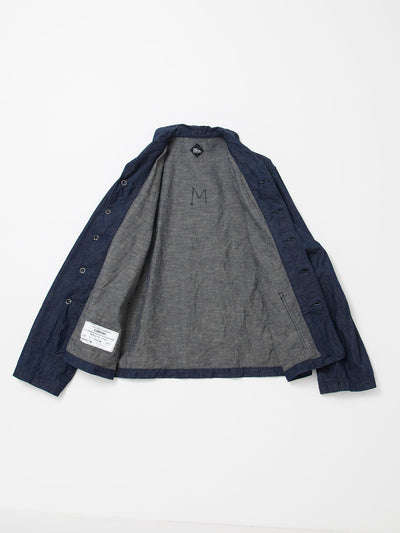 CJ004 - CORONA・Utility Navy Jumper / High Density Indigo Denim